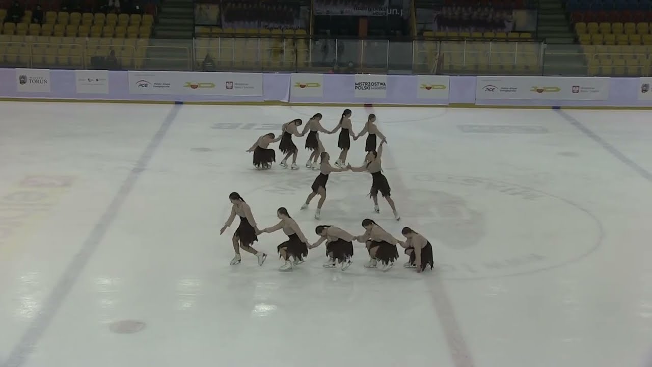 Team Skadi Mixed Age FS - Mistrzostwa Polski w łyżwiarstwie synchronicznym 2023
