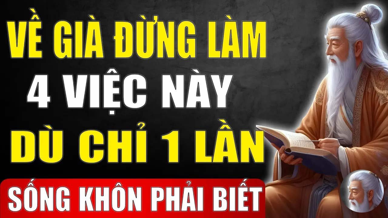 Người Sống Khôn Đừng Làm 4 Việc Này Dù Chỉ 1 Lần Trong Đời