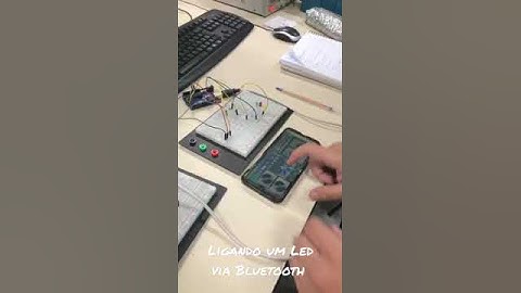Ligando um Led pelo Celular (Arduino  + Bluetooth )