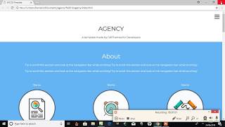 Full page opening and closing menu icon with javascript