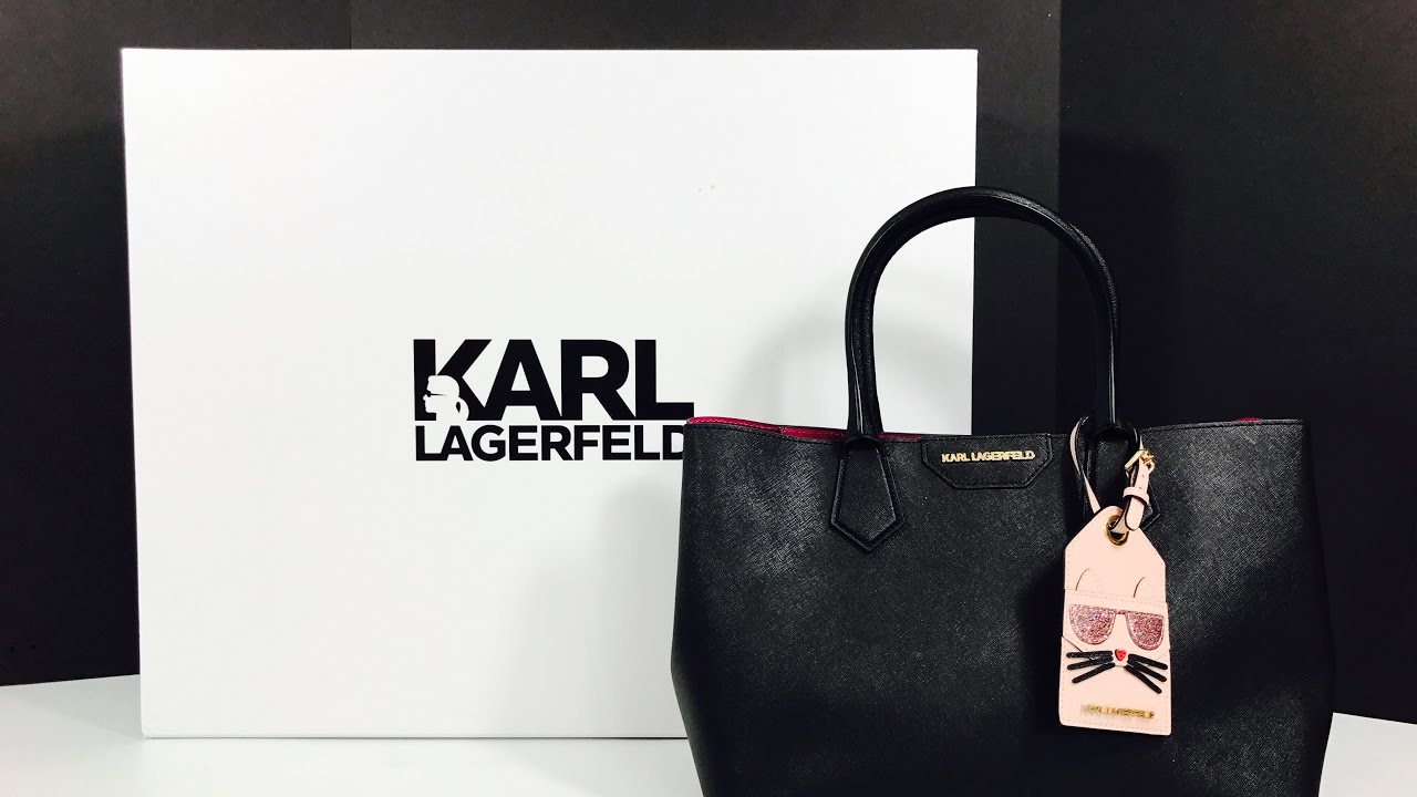 Unboxing my new Karl Lagerfeld Handsbag Lady Shopper 