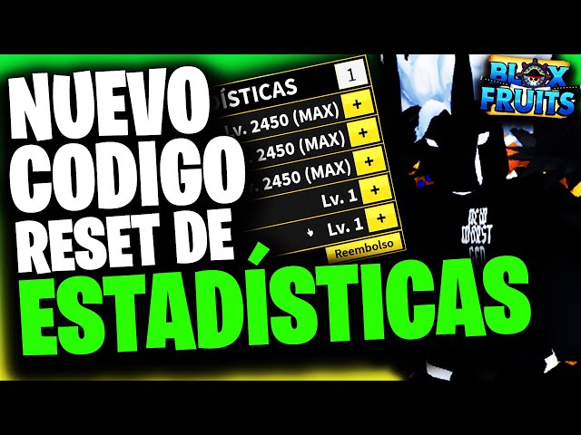 reembolso:tzzvkzaied8= códigos do blox fruits 2023 reset stats