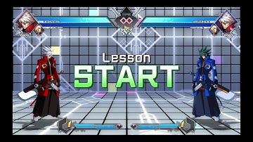 BLAZBLUE CROSS TAG BATTLE - Tactics Mode: Movement