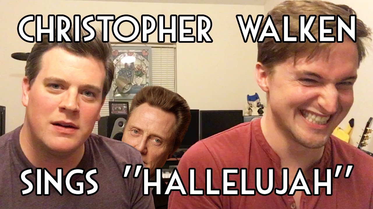 Christopher Walken sings "Hallelujah" YouTube