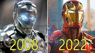 EVOLUCIÓN de Iron Man en las películas + Curiosidades (2008 -2022)