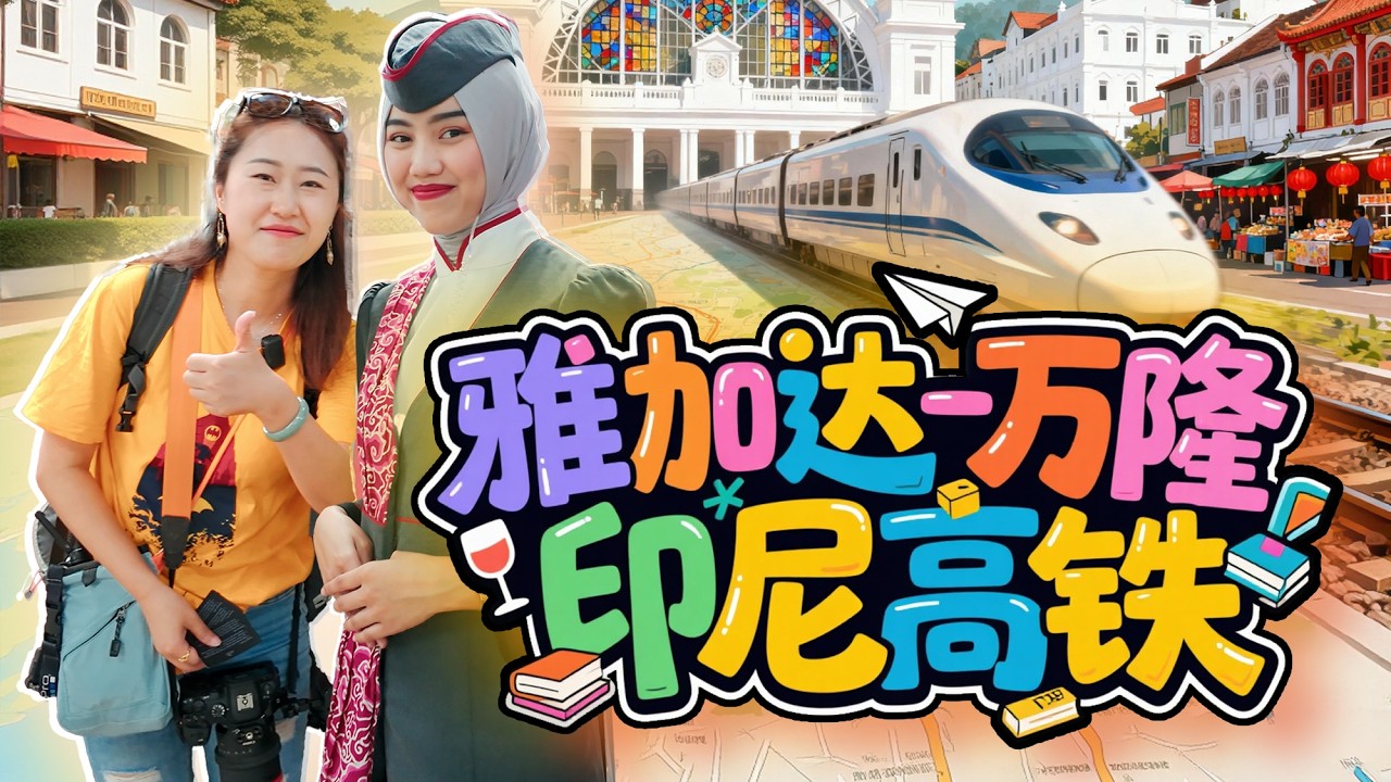 印尼🇮🇩百年时光：殖民老站→中国高铁→万隆雨夜 一趟旅程三种时空体验 91元体验速度与激情