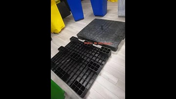 Plastic Pallet by recycling plastic waste #plasticrecycle #plasticpalletmachine