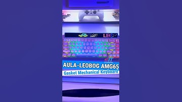 🔵 AULA-LEOBOG AMG65 Gasket Mechanical Keyboard #allit  #aula  #mechanicalkeyboard
