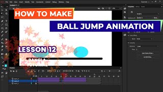 How to Ball Jump Animation | Classic Ease | Adobe Animate CC BANGLA tutorial | Lesson 12