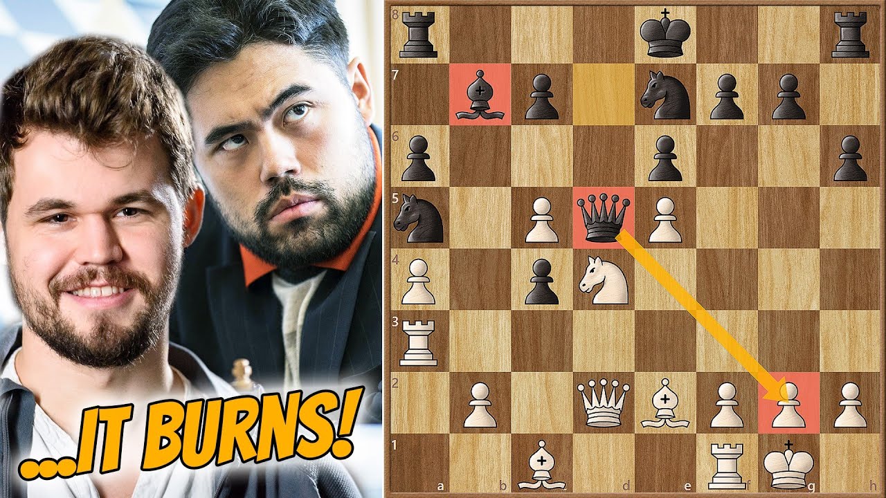 Magnus stalling #chess #chesstok #magnuscarlsen, magnus carlsen vs hikaru