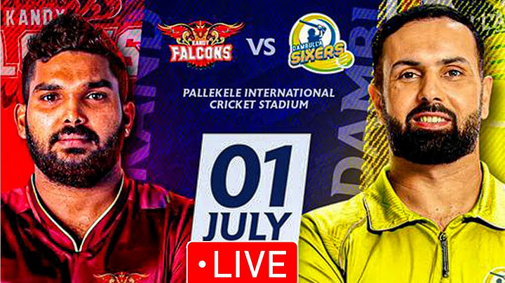 🔴 LIVE | Match 01 | Kandy Falcons Vs Dambulla Sixers | LPL 2024