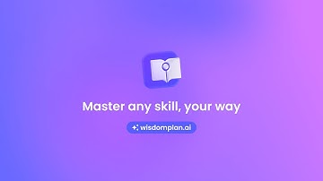 WisdomPlan: Your AI-Powered Learning Companion