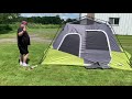 Core 6 person tent, set up & take down