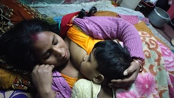 Indian mom breastfeeding Night Vlog | desi mom breastfeeding vlog | desi mom breastfeeding  |