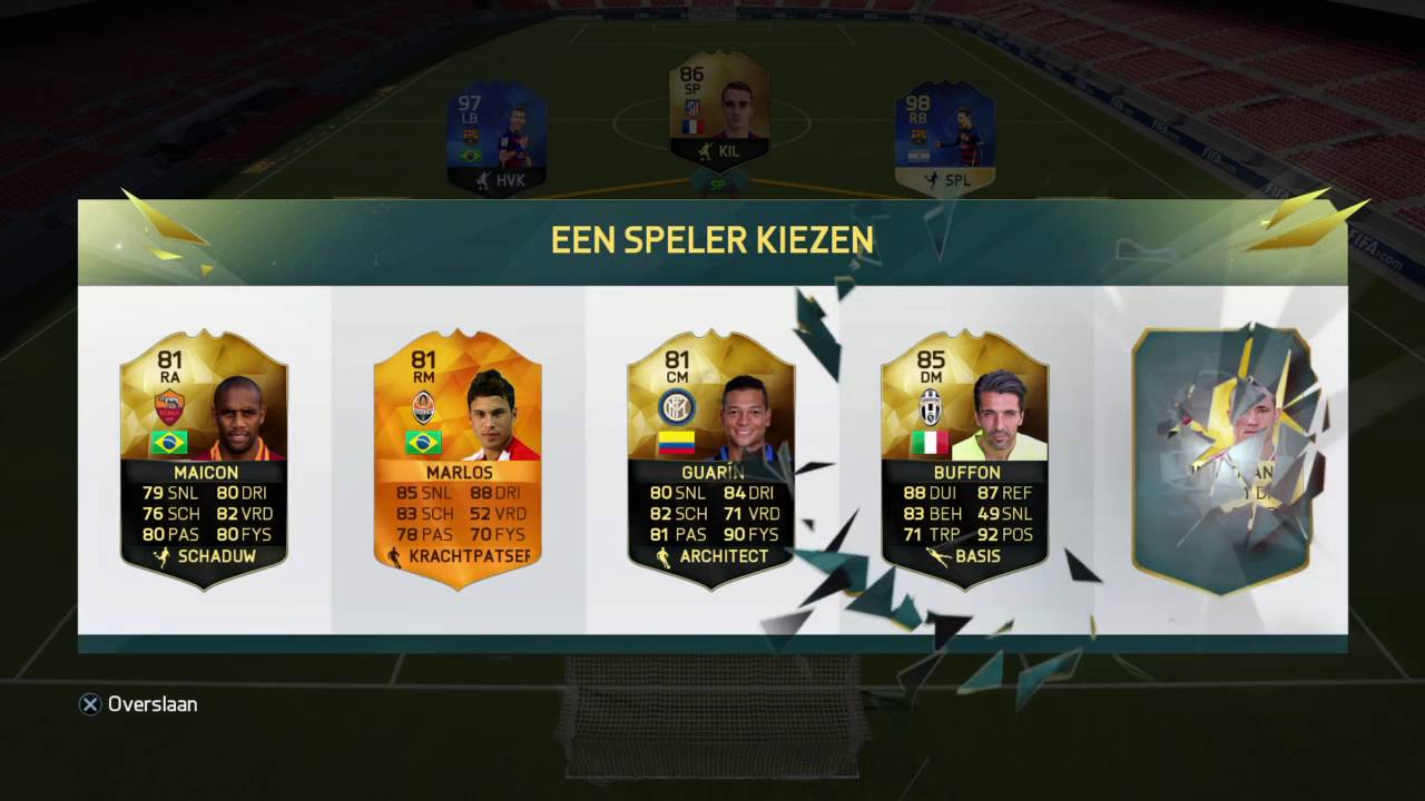 FIFA 16 FUT draft - 190!!!