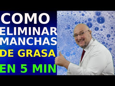 Video: Quitar La Mancha De Grasa