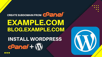 How to create a subdomain and install wordpress on namecheap hosting cpanel || papanbiswasbd