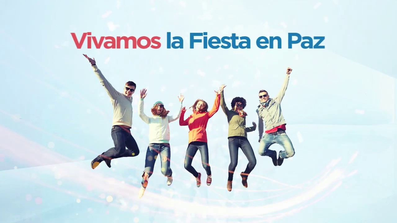 Tengamos La Fiesta En Paz Ana Bravo Vivamos la fiesta en paz - YouTube