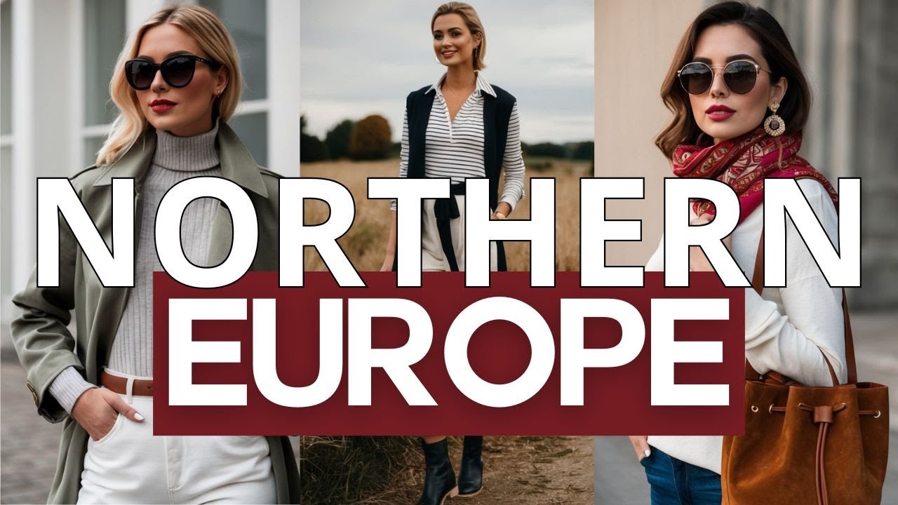 What to Wear in Northern Europe in 2025 | Stylish Everyday Spring Outfits for Women