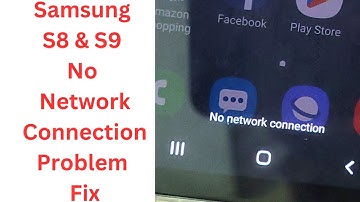 Samsung S8 & S9 No Network Connection Problem Fix | 100% Working | samsung no network connection