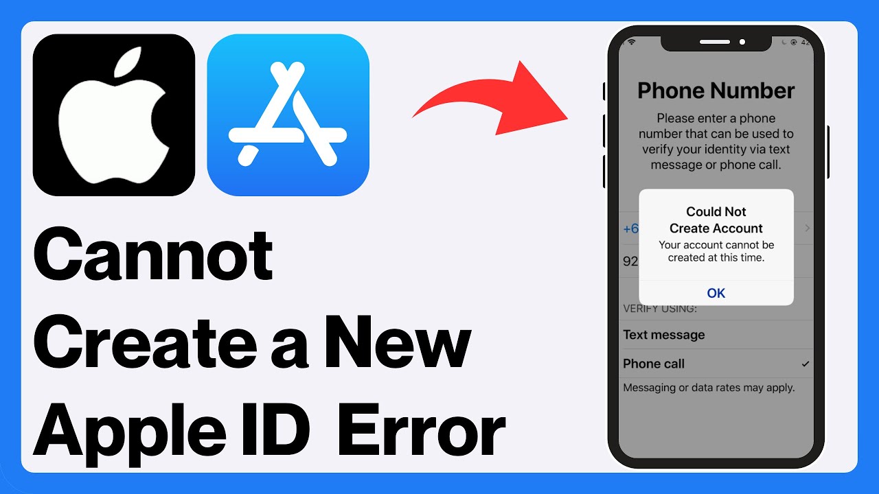 Fix Your Account Cannot Be Created At This Time On IPhone Apple ID fix-your-account-cannot-be-created-at-this-time-on-iphone-apple-id