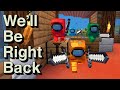 AMONG US IN MINECRFAT WE'LL BE RIGHT BACK BY BORIS PART 1