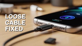 How to stop USB C cables from falling out of the charging port USB-C to C port loose fixed At HOME