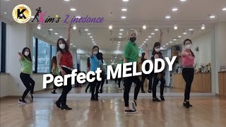 Perfect MELODY Linedance 초급라인댄스 킴스라인댄스 토요강사동아리 [Choreo: Val Saari]