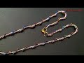 ⚜️Soft Spirals, Seed beads long Chain Necklace/Collar de cuentas /Tutorial diy