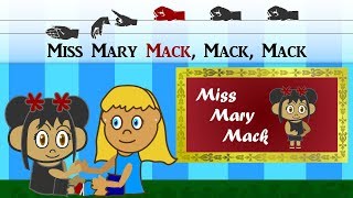 Miss Mary Mack ~ Partner Clapping Game Song ~