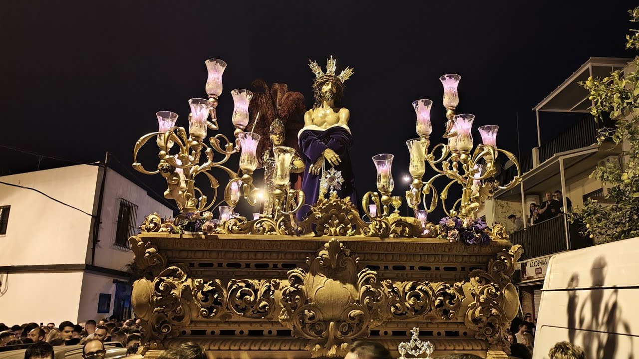 Jesús de la Humildad (Barbadillo), recogida, Sábado de Pasión Jerez 2024