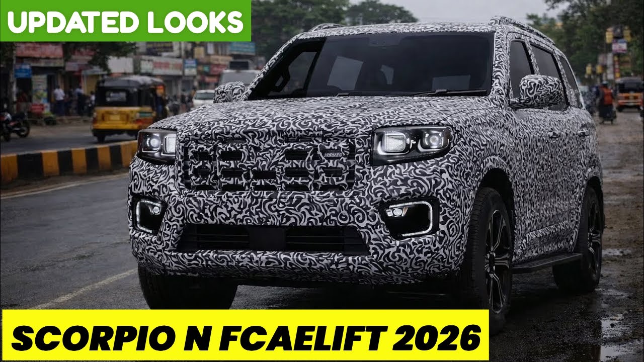 Scorpio N Facelift 2026 is Here ✅ Fully Leaked 🤩 1st on Youtube | Brezza Facelift | Tata sierra |