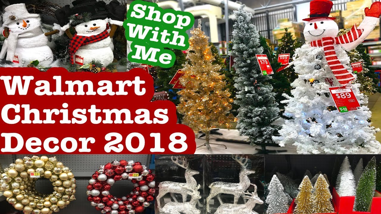  Walmart  Christmas  Decor  2019 Shop With Me Christmas  