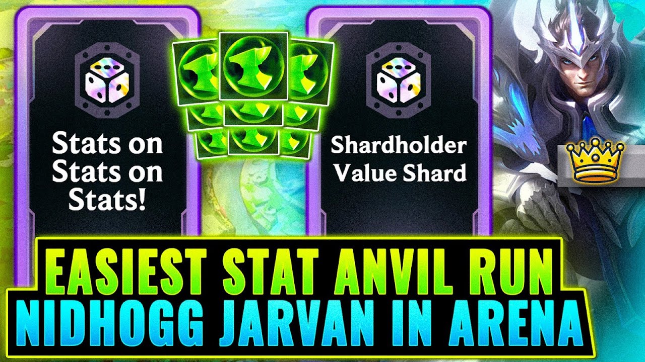 OG Nidhogg Champion: Highrolling Everything on Jarvan - Unreal Stats Run | League Arena Gameplay