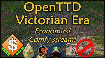 Better Economic Sim Than Victoria 3 (OpenTTD, Multiplayer, Comfy Stream!)