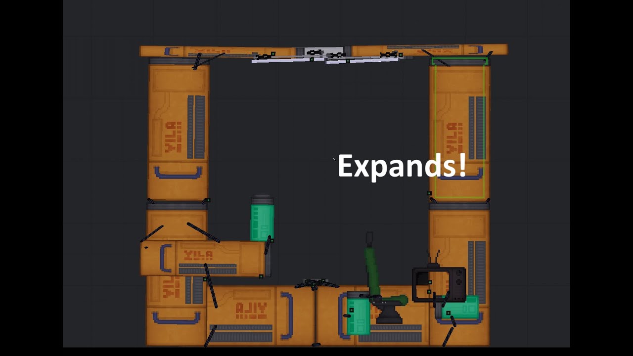 Expanding House in People Playground