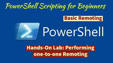 Module 10-Hands-On Lab A2: Connect to a Remote Computer and Perform Maintenance Task