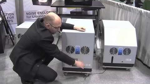 Noisy Vacuum Pump & Noise Reduction Enclosure from MS NOISE