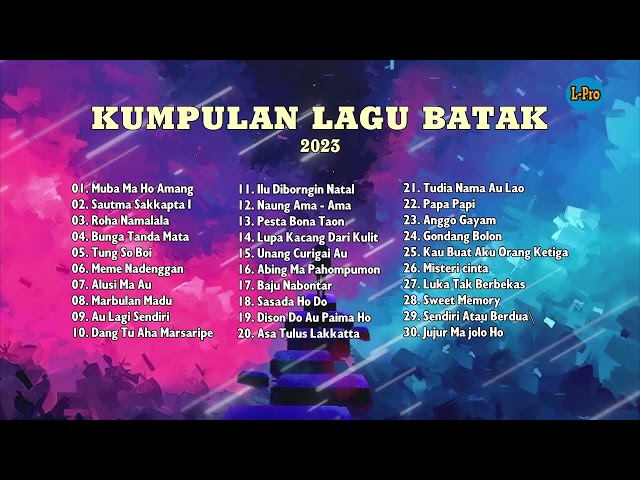 Nonstop Lagu Batak Terbaru 2023 || Lagu Batak Nonstop Terbaik & Terpopuler class=