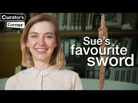 Sue's favourite Anglo-Saxon sword I Curator's Corner S4 Ep 4 #CuratorsCorner #SuttonSue