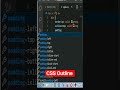CSS Tutorial for Beginners guide - CSS Outline #css #csstutorial #csstamil
