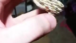 50 stone doubled sided heady wire wrap pendant tutorial by noetic effect