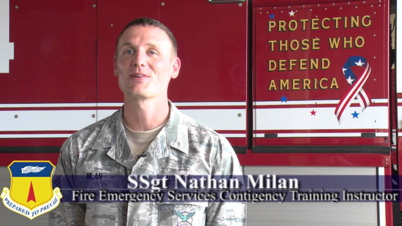Andersen Firefighters Participate in Rescue Technician Course - YouTube