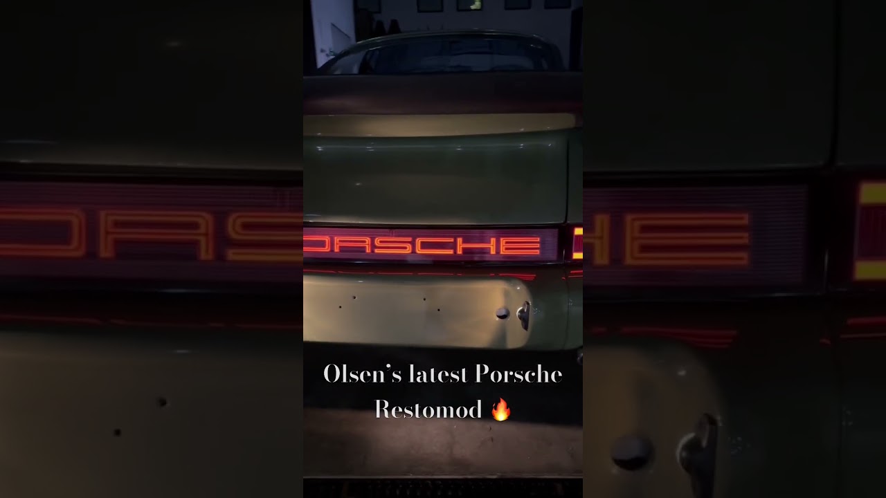 Porsche Restomod by Olsen Motorsports prepping for Checkeditout Chicago!