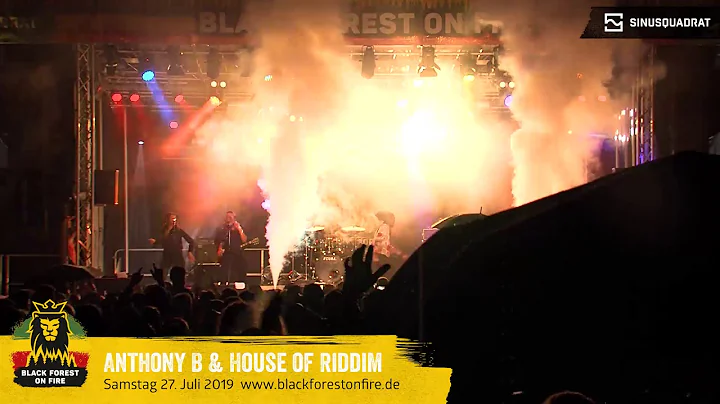 Anthony B & House of Riddim beim Black Forest on F...