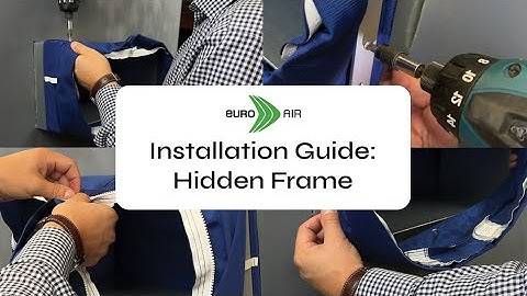 Mounting: Hidden Frame