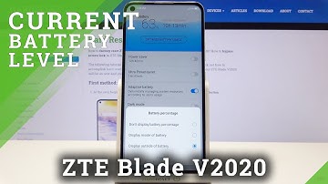 How to Show Battery Percentage in ZTE Blade v2020 – Show Battery Info