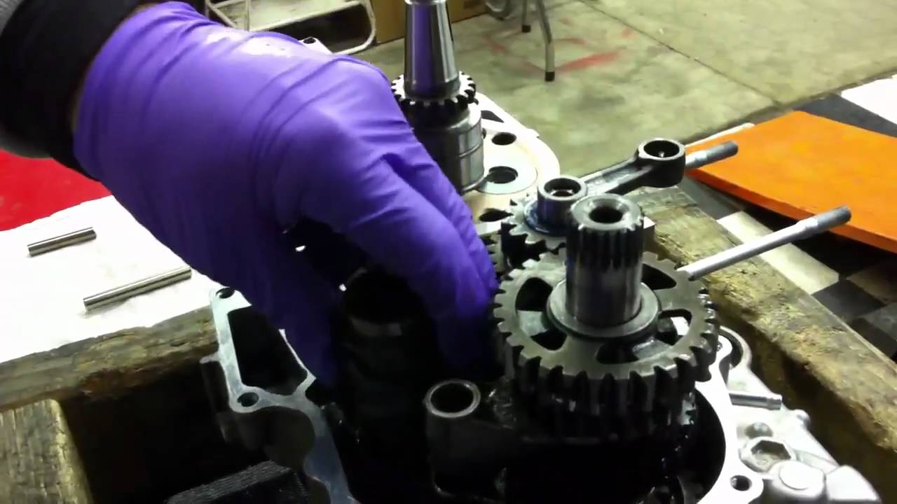 CRF250X Transmission Install YouTube
