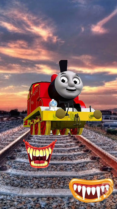 Kereta api thomas warna merah keren #shorts #thomas