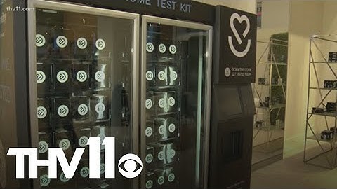 Company sells at-home coronavirus tests by vending machine